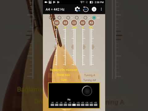 Baglama Tuner - Bağlama / Saz Video