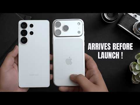 Galaxy S 26 Ultra HANDS ON ! Vs iPhone 17 Pro Max Design