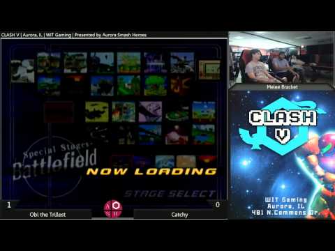 Obi (Samus) vs. Catchy (Fox) - Melee Bracket Clash V