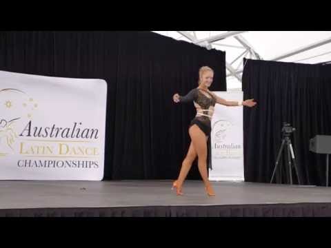 2016 Australian Latin Dance Championship - Hannah