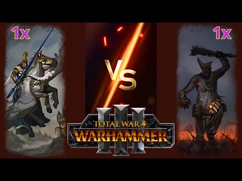 Can Royal Pegasus Knights Beat Chaos Giant in Total War: Warhammer 3?