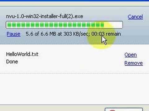 comment installer nvu