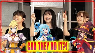 Download lagu KonoSuba Voice Actors play games at Season 3 & Spinoff Event | Part 1 mp3
