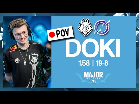 Doki POV | G2 v DarkZero | Major Atlanta | Play-Ins Day 2