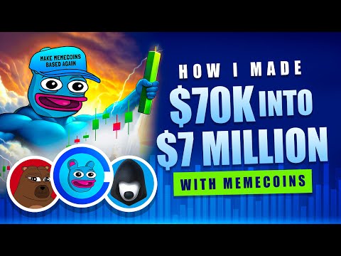 How I turned $70,000 into 7M+ with memecoins - raw/uncut thought process, logic + top memecoins