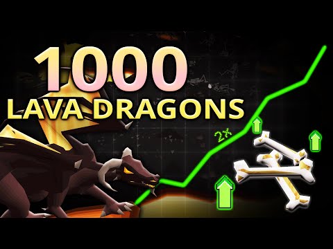 Loot From 1,000 Lava Dragons ☠️ 