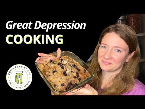 Easy Depression-Era Bread Pudding Recipe
