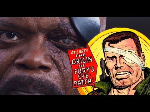 The Origin of Fury's Eye Patch Revealed | CAPTAIN MARVEL