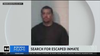 Search is on for escaped federal inmate