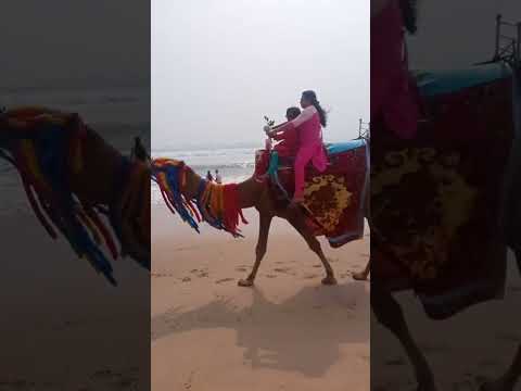Camel Ride in Puri #kid #youtubeshorts #travel