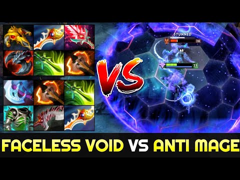 RAMZES Full Slotted Faceless Void vs CANCEL Full Slotted Anti Mage - Very Intense Game 7.26 Dota 2