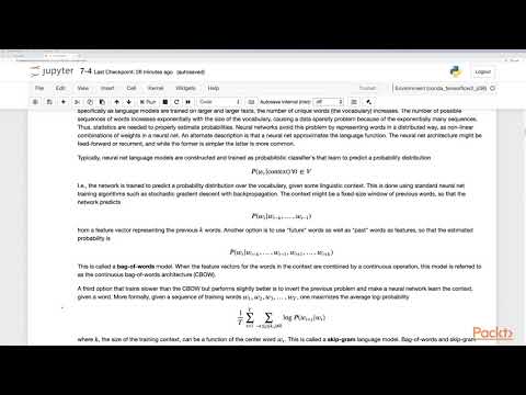 Practical Machine Learning with TensorFlow 2 0 and Scikit Learn NLP Language Models | packtpub com