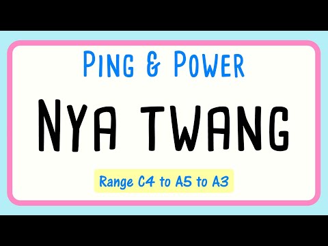 Mixed Voice Vocal Exercise Female | Sing with Power | NYA TWANG