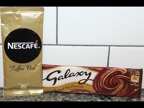 Nescafe Toffee Nut & Galaxy Instant Hot Chocolate Review