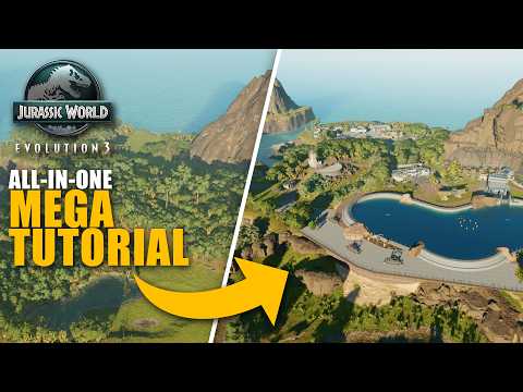 HOW TO MASTER Jurassic World Evolution 3 - Learn EVERY TRICK to Build better!
