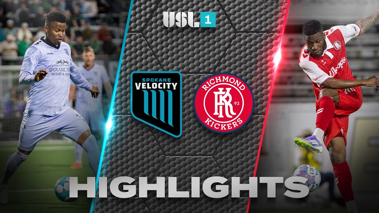 Spokane Velocity vs Richmond Kickers Highlights