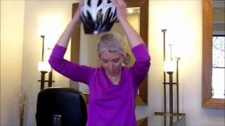 How To Wear A Bike Helmet With Wet Curly Hair