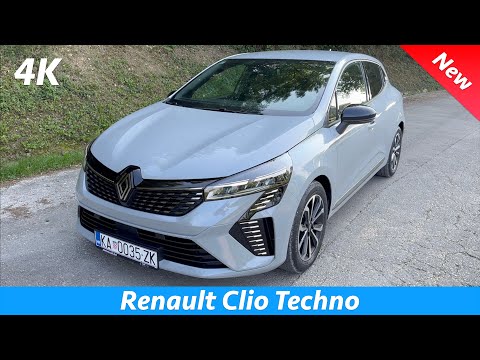 Renault Clio 2024 Techno - FULL Review in 4K (1.0 TCe 90 HP, 6-speed manual)