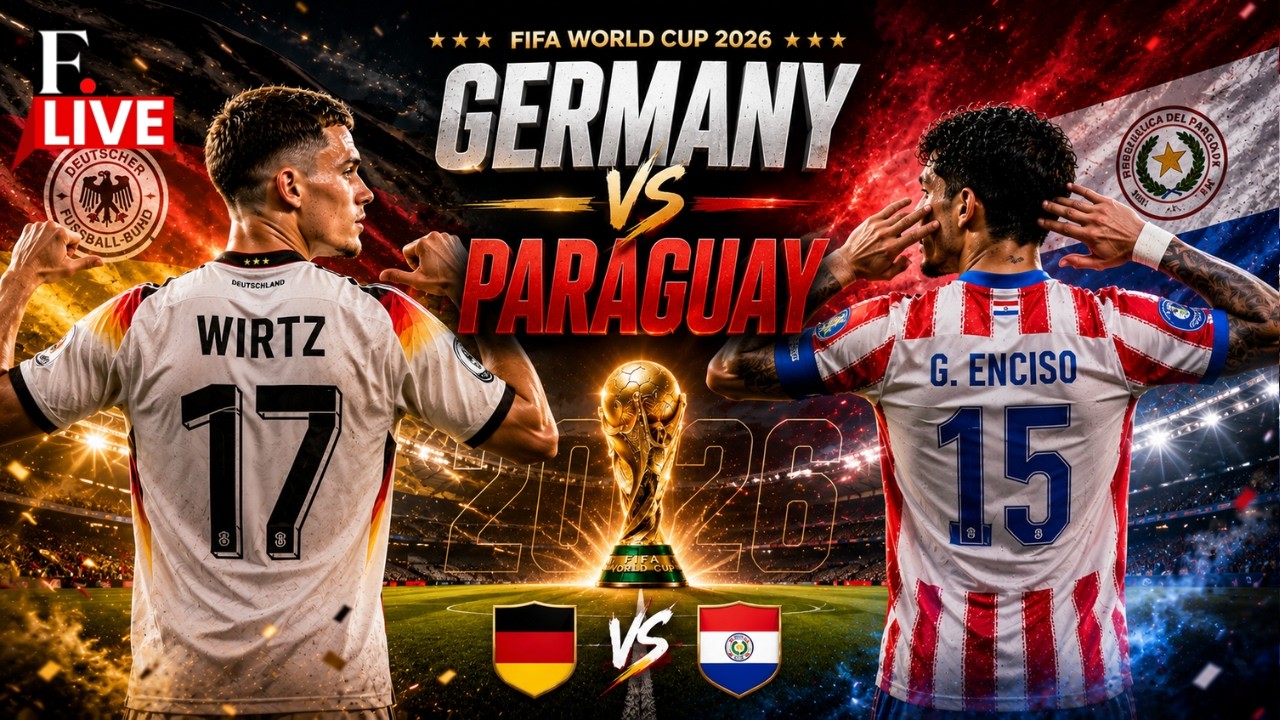 Germany vs Paraguay LIVE | FIFA World Cup 2026 | Joshua Kimmich | Florian Wirtz |  Gustavo Gomez