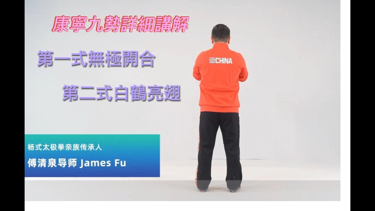 康寧九勢 傅清泉先生