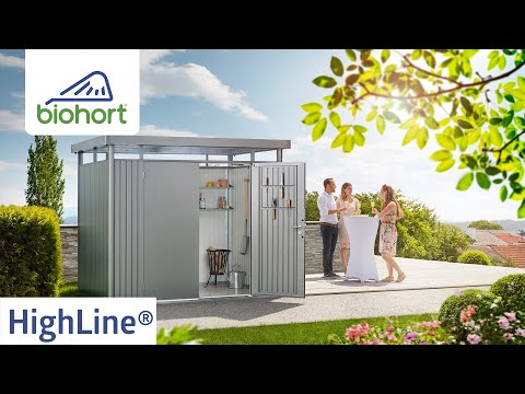 Redskapsbod Biohort Highline H2 Dubbeldörr