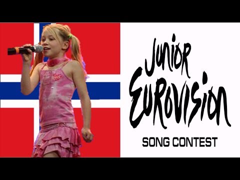 Junior Eurovision 2003 - 2017:My top 3 entries of Norway