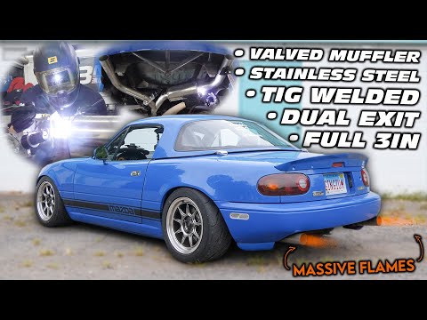 I Built The PERFECT TURBO MIATA Exhaust (Sounds Insane...)