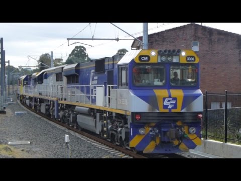 Australia: Trains at Sydney's Concord West Station