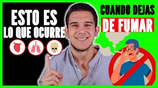 🤯🔥Esto es *Exactamente* lo que ocurre en tu Organismo cuando DEJAS de FUMAR de GOLPE🚀[Paso a Paso]
