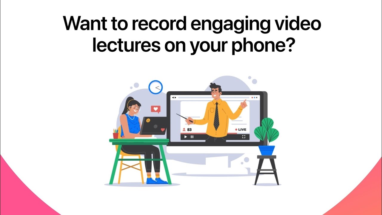Cloudemy Studio demo video showing how to record video lectures on Android tablet