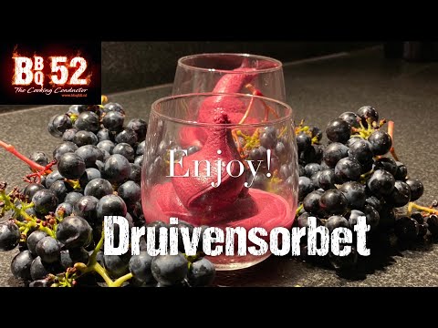 BBQ 52 - Druivensorbet uit eigen tuin