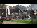 Grote brand in bedrijfspand Keteldiep op Urk