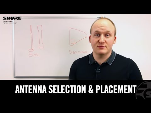 RF Antenna Selection and Placement