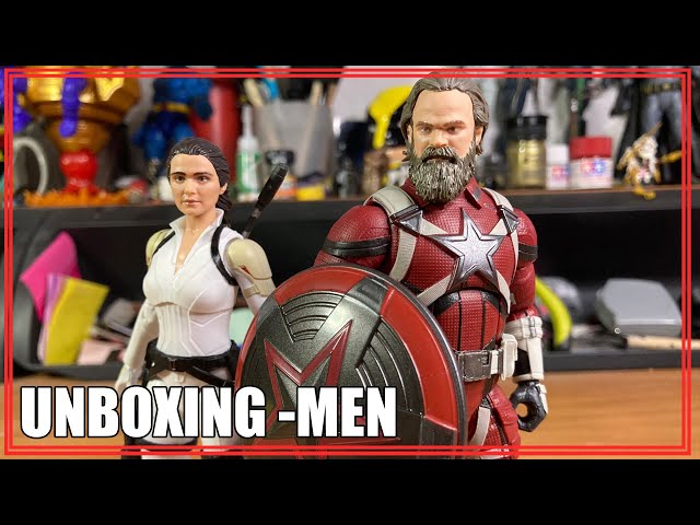 Vídeo relacionado con Marvel Black Widow Red Guardian Standing Star Camiseta