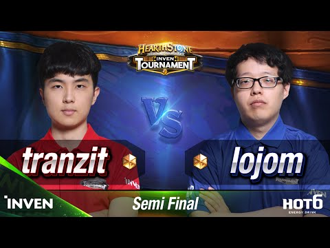 하스스톤 [HIT 2016] 4강 3일차 최종전 tranzit vs lojom (HearthStone)_160722