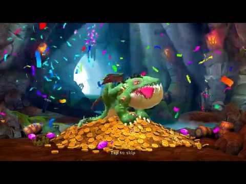 HUNGRY DRAGON : Unlocking New Dragon Jawfrey ANDRIOD / IOS GAMEPLAY