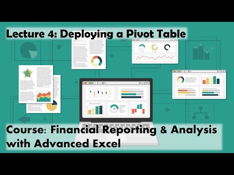 Lecture 2 Adding Data to data model Course Financial Reporting Analysis with Advanced Excel