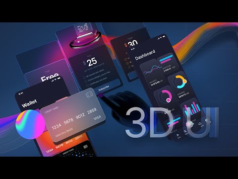 Create 3D UI Interactions for Websites with Spline - Free course thumbnail