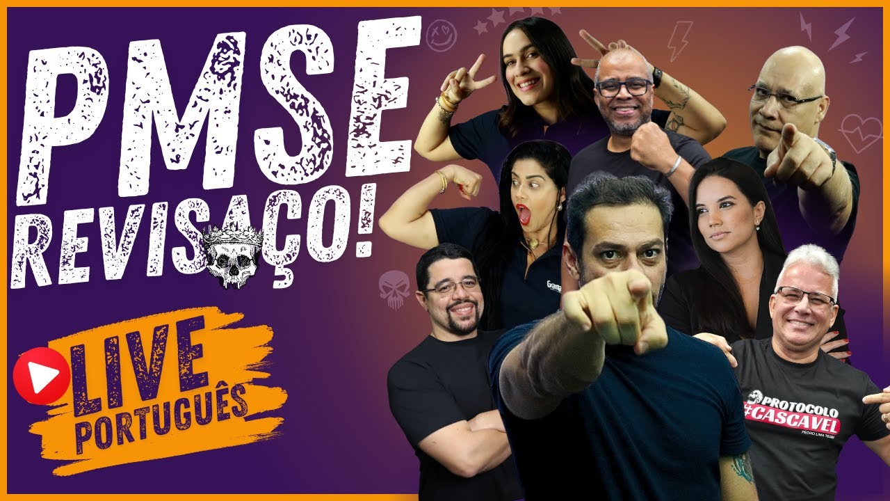 🔴LIVE 30/01: PMSE - QUESTÕES SELECON | Português com Pedro Lima!