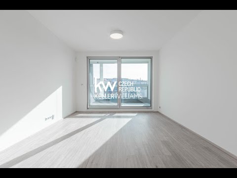 Luxusní moderní byt 1+kk s balkónem-  33m2  - Harfa Design Residence - Vysočany - Praha 9