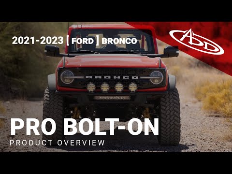 Addictive Desert Designs Ford Bronco Pro Bolt-On Front Bumper
