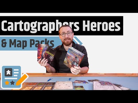 Cartographers Heroes & Map Pack Review - A Standalone Expansion....Is It Worth Getting?