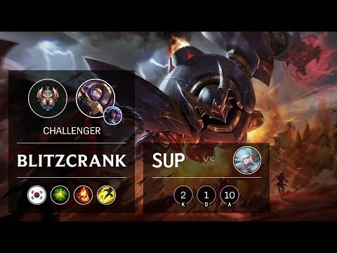 Blitzcrank Support vs Janna - KR Challenger Patch 9.22