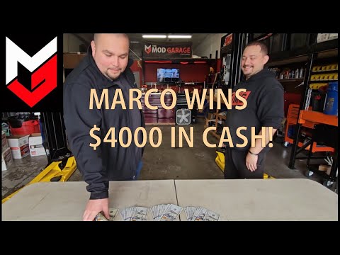 Marco Wins $4k in Cash!