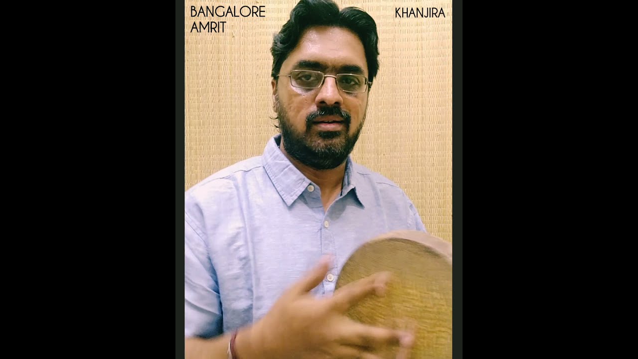 BREAKING LIMITS ON KANJIRA IN 120BPM BY BANGALORE AMRIT #kanjira #Khanjira