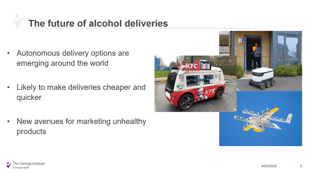 The future of alcohol delieries