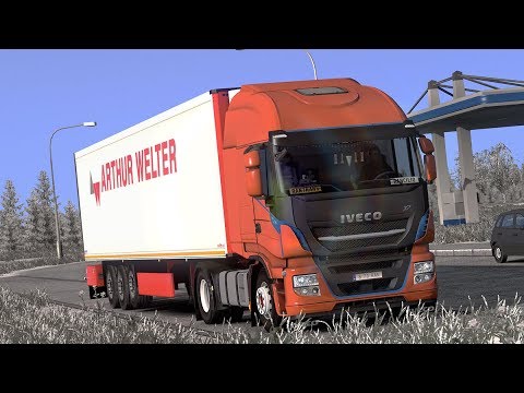 [ETS2] Euro Truck Simulator 2 1.33 - Beyond the Baltic Sea - Iveco Hi-Way  - Trailer Schmitz