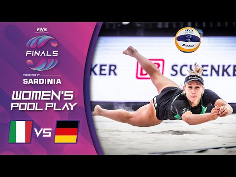 Menegatti/Gottardi vs Borger/Sude - Women's Pool Play | World Tour Finals 2021