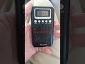 cheap digital am/fm transistor radio...vondior