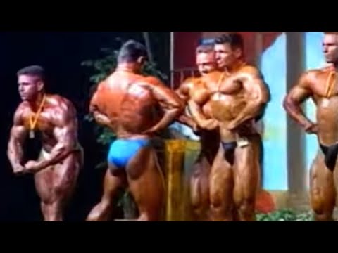 NABBA Worlds 1994 - Men 3 Non-Finalists Posedown